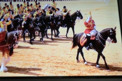 Zuerst, den Profis zuschauen - Trooping the Colour 2018